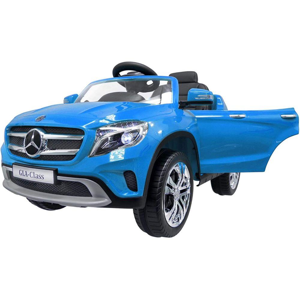 Toy Land Official Licensed Mercedes Benz Kids Electric Ride On Car for Kids-653R-Blue