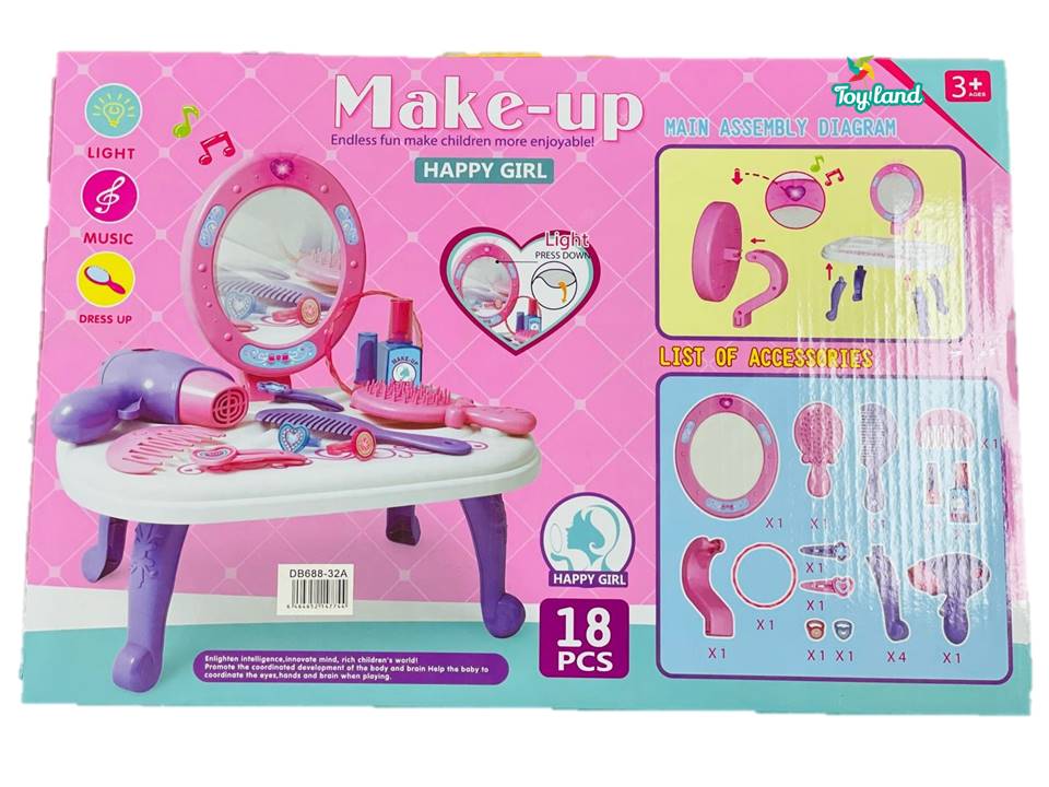 Toy Land Make Up Set Endless Fun Make Children Mare Enjoyable play set