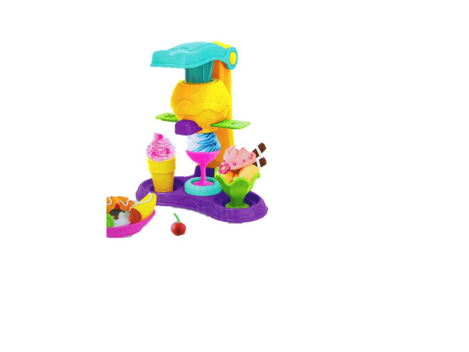 Toy Land Color Clay Diy So Sweet and Easy Extra Soft and Light,Different Tools Pretend Play Set .